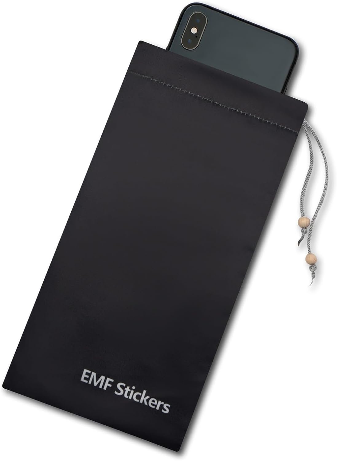 Faraday Bags EMF Shield Sleeve Blocker Protection for Cell Phone Smartphone Pouch Signal Blocking Case for 5G RFID in Pocket (Black, 1 Pcs) ZcarpetH