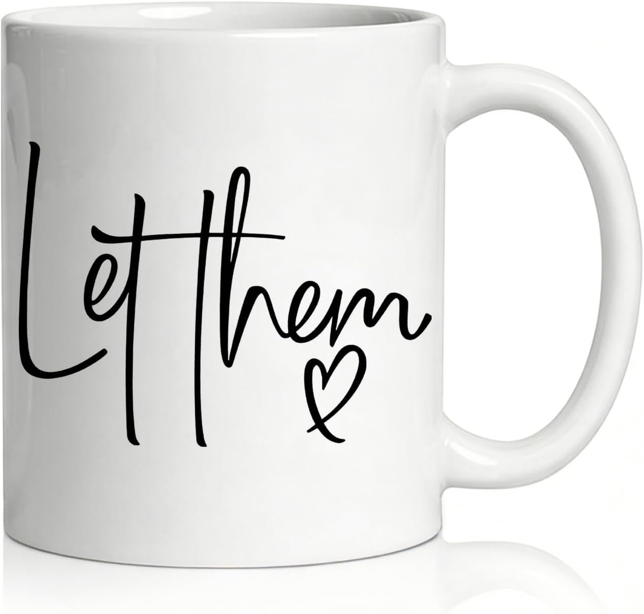 TRENSTIS Mental Health Gifts Mug, Positive Affirmations Quote Ceramic Coffee Cup, Inspirational Gifts for Women Men Coffee Tea Mug 11 oz White