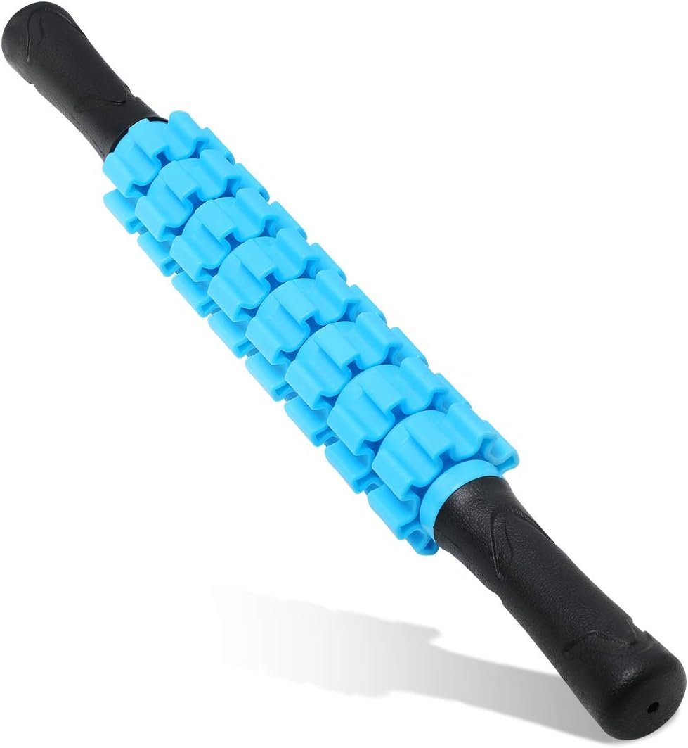 ZanLLW Massage Roller, Muscle Roller Stick, Therapy Roller Stick for Legs, Calf, Thigh, Lipo Roller for Relief Muscles, Deep Tissue Massage Rolling Pin for Trigger Points, Help Sore Muscle Recovery