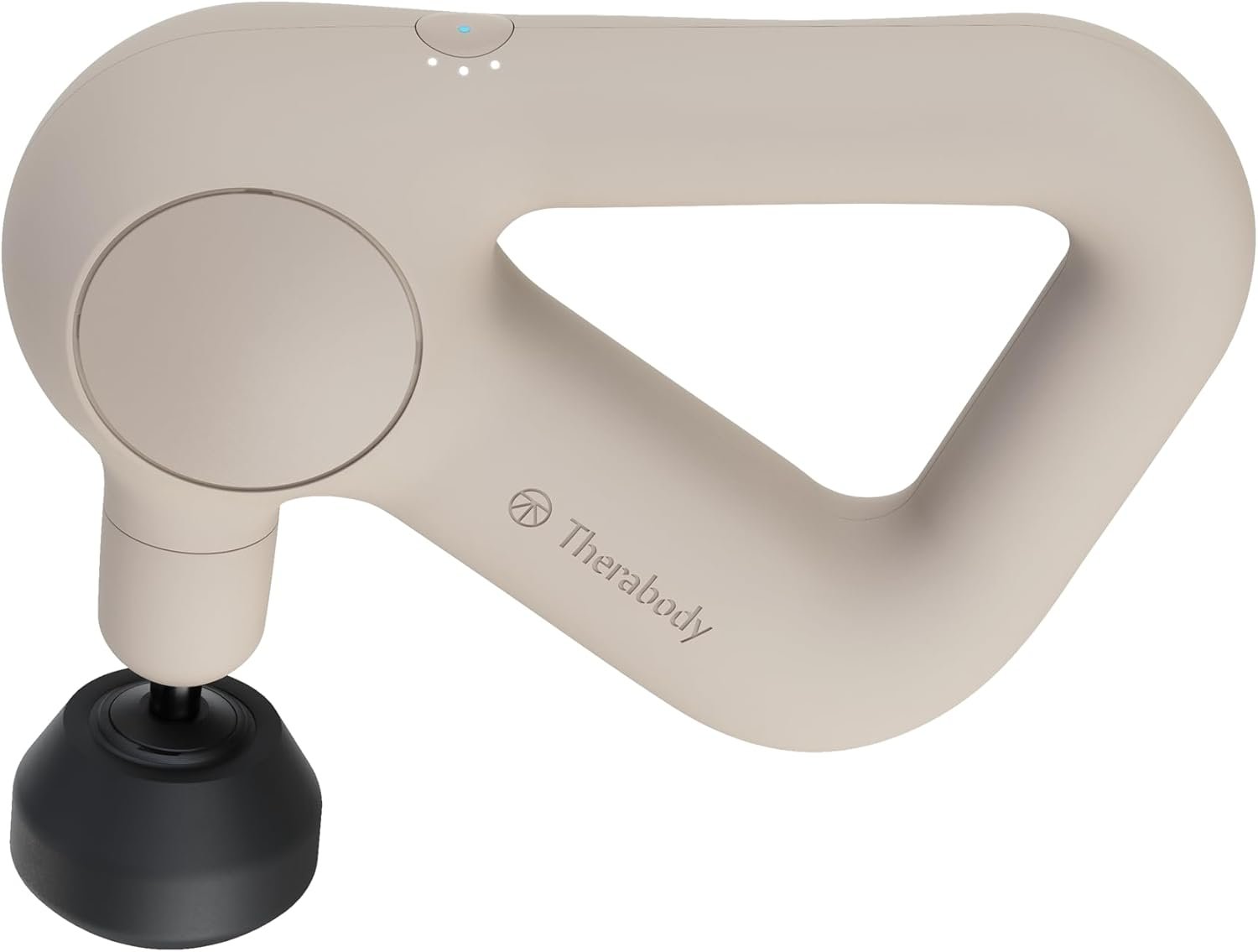 TheraGun Relief by Therabody – Easy-to-Use, Comfortable & Light Handheld Percussion Massage Gun for Everyday Pain Relief Massage Therapy in Neck, Back, Leg, Shoulder and Body (Sand)