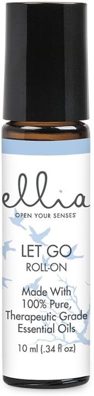 Ellia Essential Oil Roll-On | Let Go Blend| 10ml, 100% Pure, Therapeutic Grade 0.34 Fl Oz (Pack of 1)
