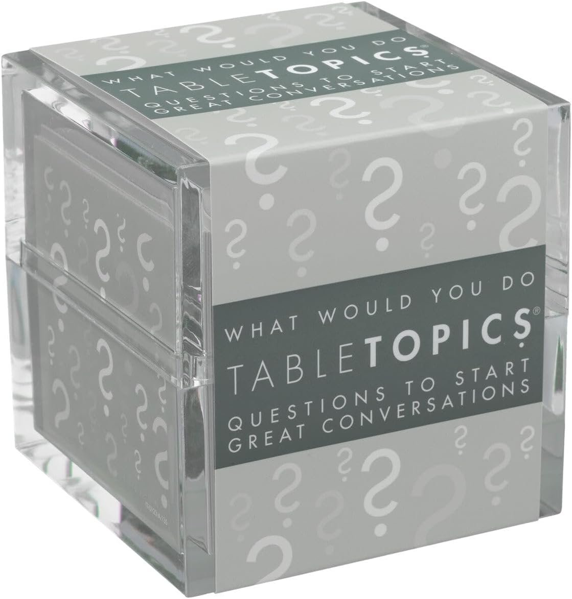 TableTopics What Would You Do Question Card Game – 135 Provocative Conversation Starter Cards for Parties with Adult Friends, Spark Lively Debates about Sticky Situations, Icebreaker Game