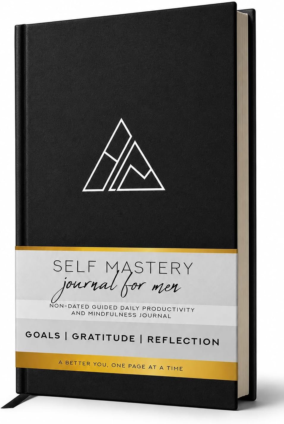 Self-Mastery Journal for Men with Prompts – 13 Week Guided Gratitude Journal – 5 Minute Journal – Reflection Manifestation Journals for Mindfulness – Self Care Journal – Goal Journal for Women & Men