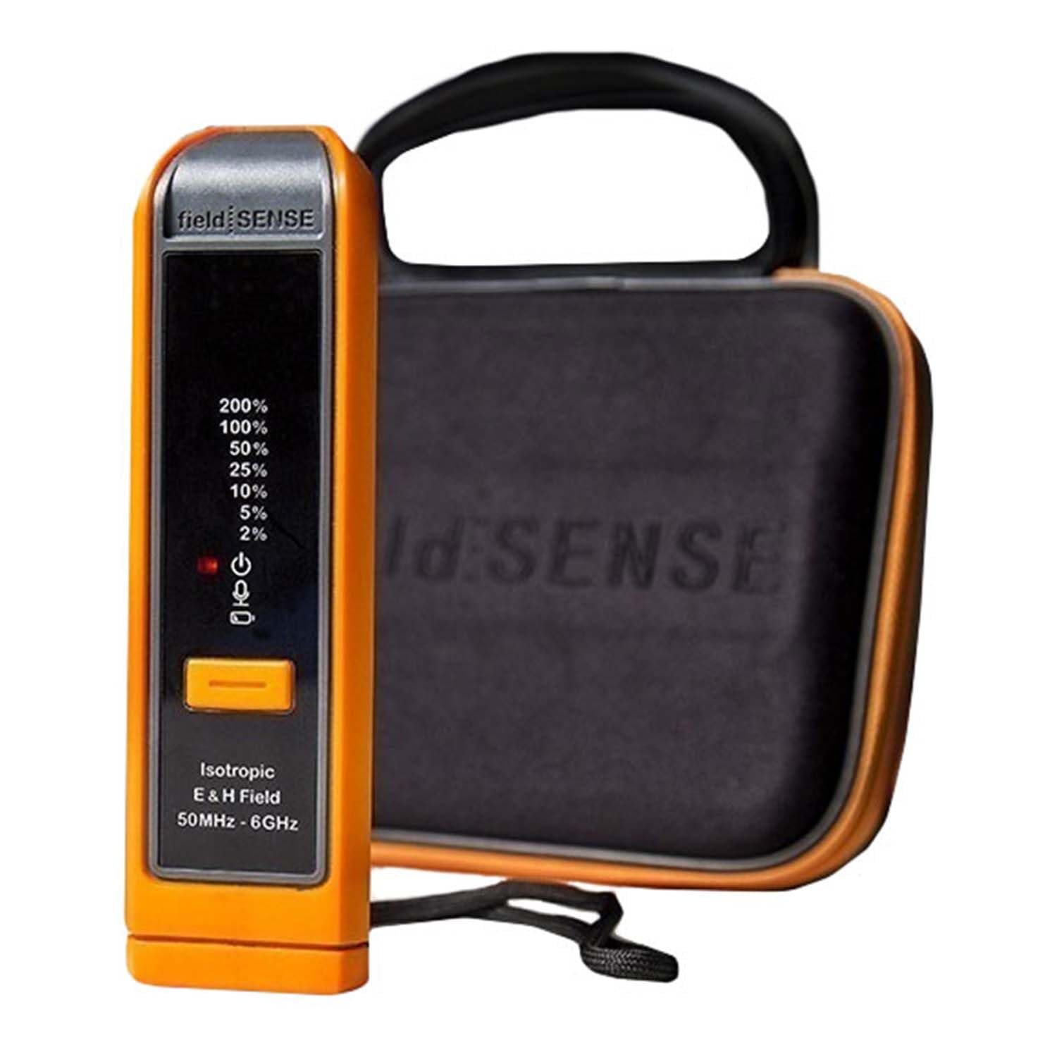 GME Supply FieldSENSE 2.0 Personal RF Monitor – 50 MHZ – 6 GHz – Detects EMF Overexposure, Fall-Detect Alarm, 6 E & H Field Probes, EMF Detector, Radiation Detector, EMF Radiation Meter