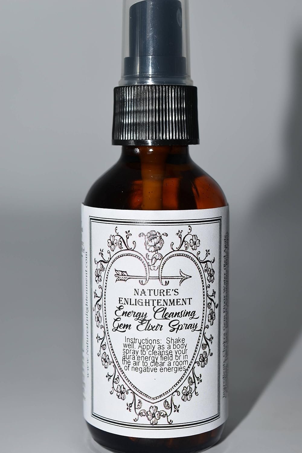 Solar Plexus Chakra Manipura Crystal Gem Spray-Plumeria Fragrance Spray with Yellow Tiger Eye and Quartz Crystals- 2 oz- Smudge Spray with Crystals