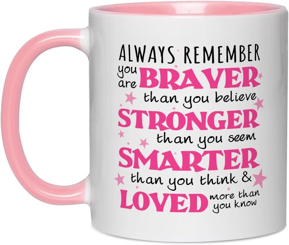 Inspirational Gifts For Women, Motivational Sunflower Mug, Encouragement Gifts for Teacher Coworker Friends Boss Sister Daughter Birthday Mothers Day 11OZ