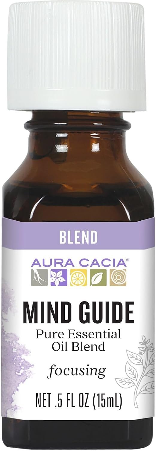 Aura Cacia Mind Guide Essential Oil Blend 0.5 fl. oz.