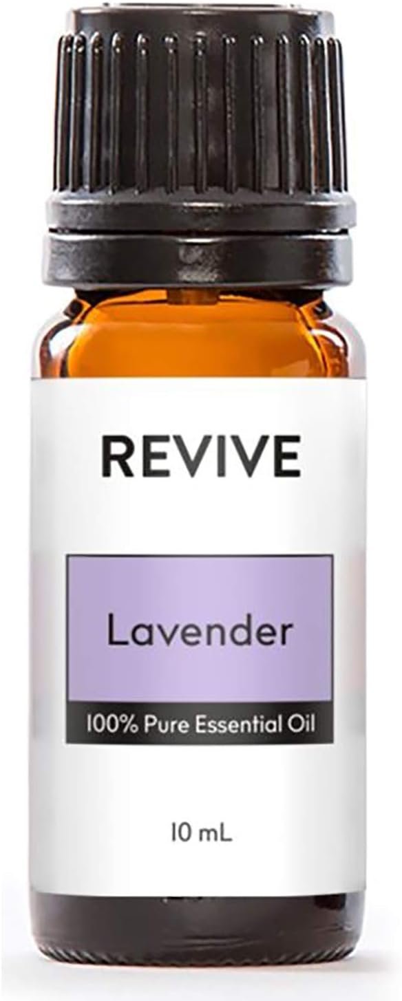 Lavender Essential Oil by Revive Essential Oils – 100% Pure Therapeutic Grade, for Diffuser, Humidifier, Massage, Aromatherapy, Skin & Hair Care
