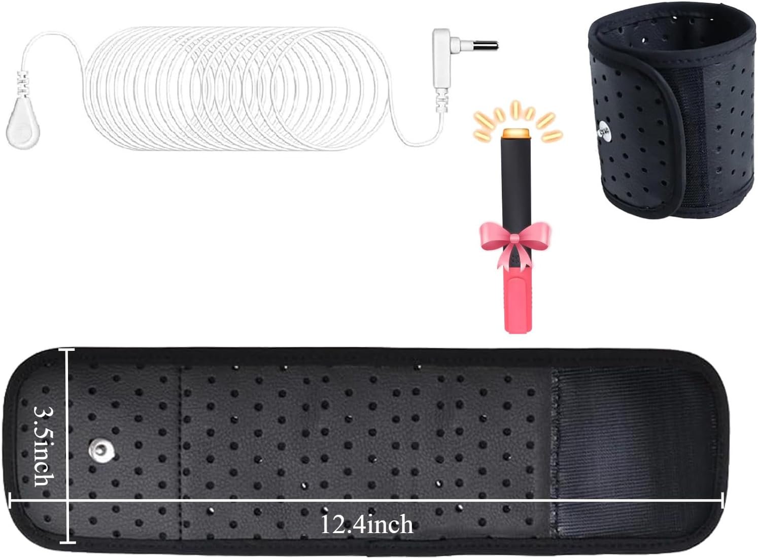 Grounding Wrist Strap, Grounding Wristband with 15 Ft Grounding Cord, Groundin Strap for Earth Connected, Grounded Therapy Band for Improved Sleep, Reduced Inflammation