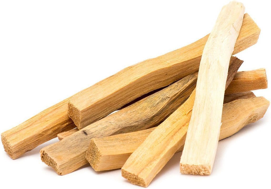 Palo Santo – 20 Sticks – Sustainably Harvested – 100% Natural – High Resin Content – EarthWise Aromatics