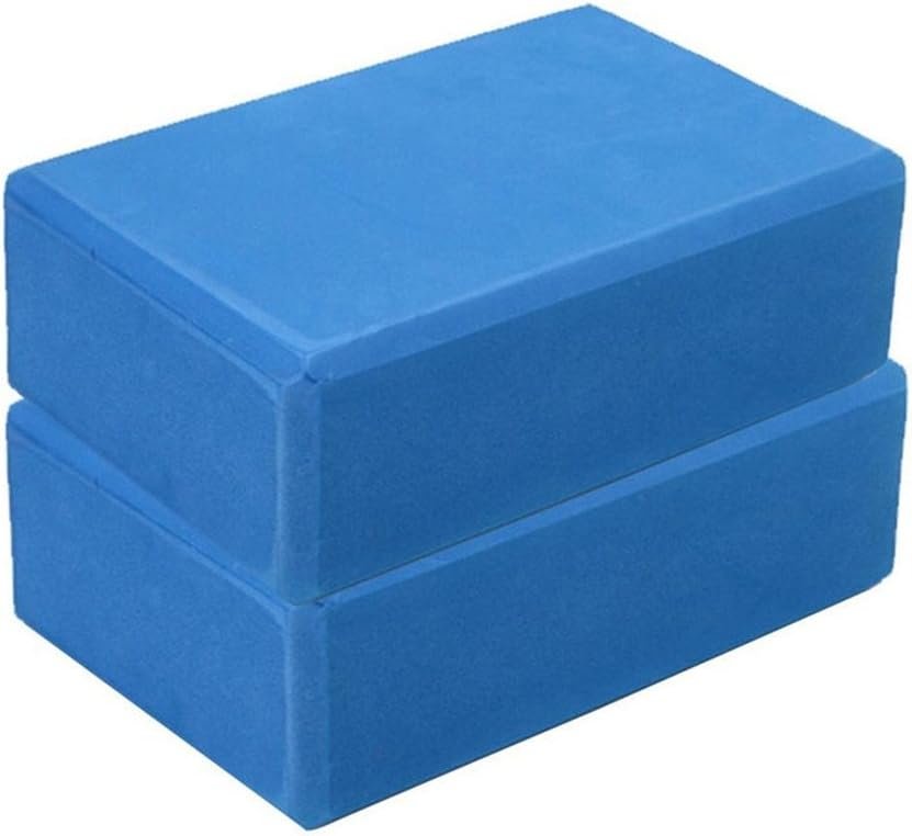 Yoga Block (Set of 2) – EVA Foam Block Soft Surface Foam Bolster Pillow Cushion Exercise Gym Training Pilates Meditation