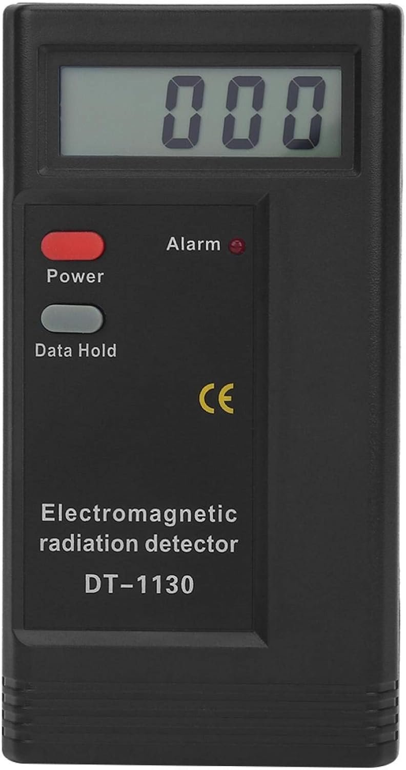 Wendry Electromagnetic Radiation Detector,1 PC Battery Operated LCD Digital Electromagnetic Radiation Detector EMF Meter Tester Hot (Designed to Meet CE,Accurate and Safety to use)