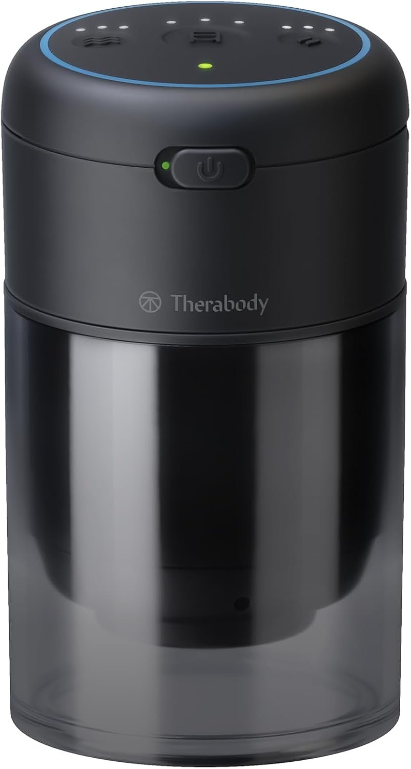 Therabody TheraCup – Portable Cupping Massage Therapy for Localized Muscle Tension Relief & Blood Circulation in Back, Shoulders, Legs and Body – Smart Cupping Therapy with ThermaVibration Technology