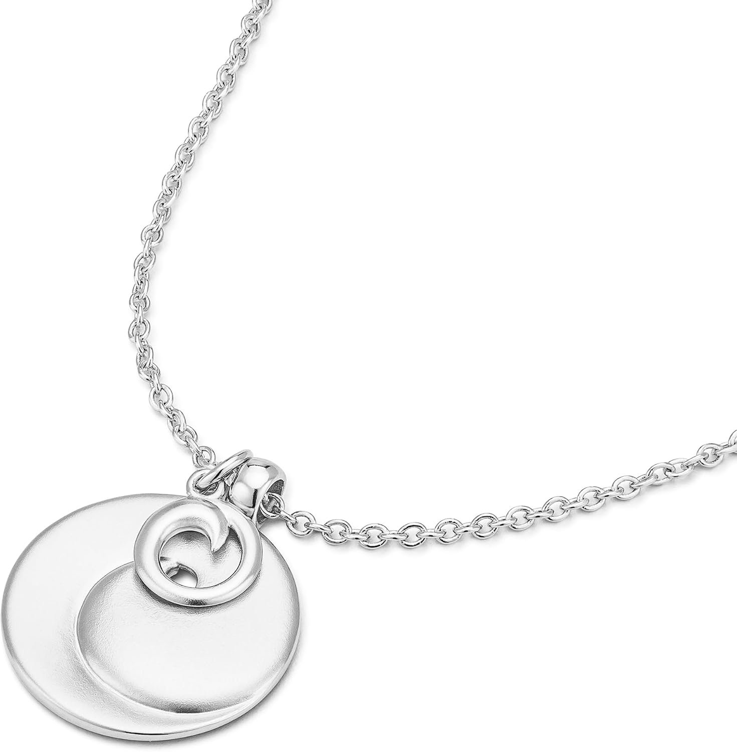 EMF Harmony Charm Necklace, Beautiful Pendant, 18K Gold or Silver Rhodium-Plated with Adjustable Chain – Stylish & Functional