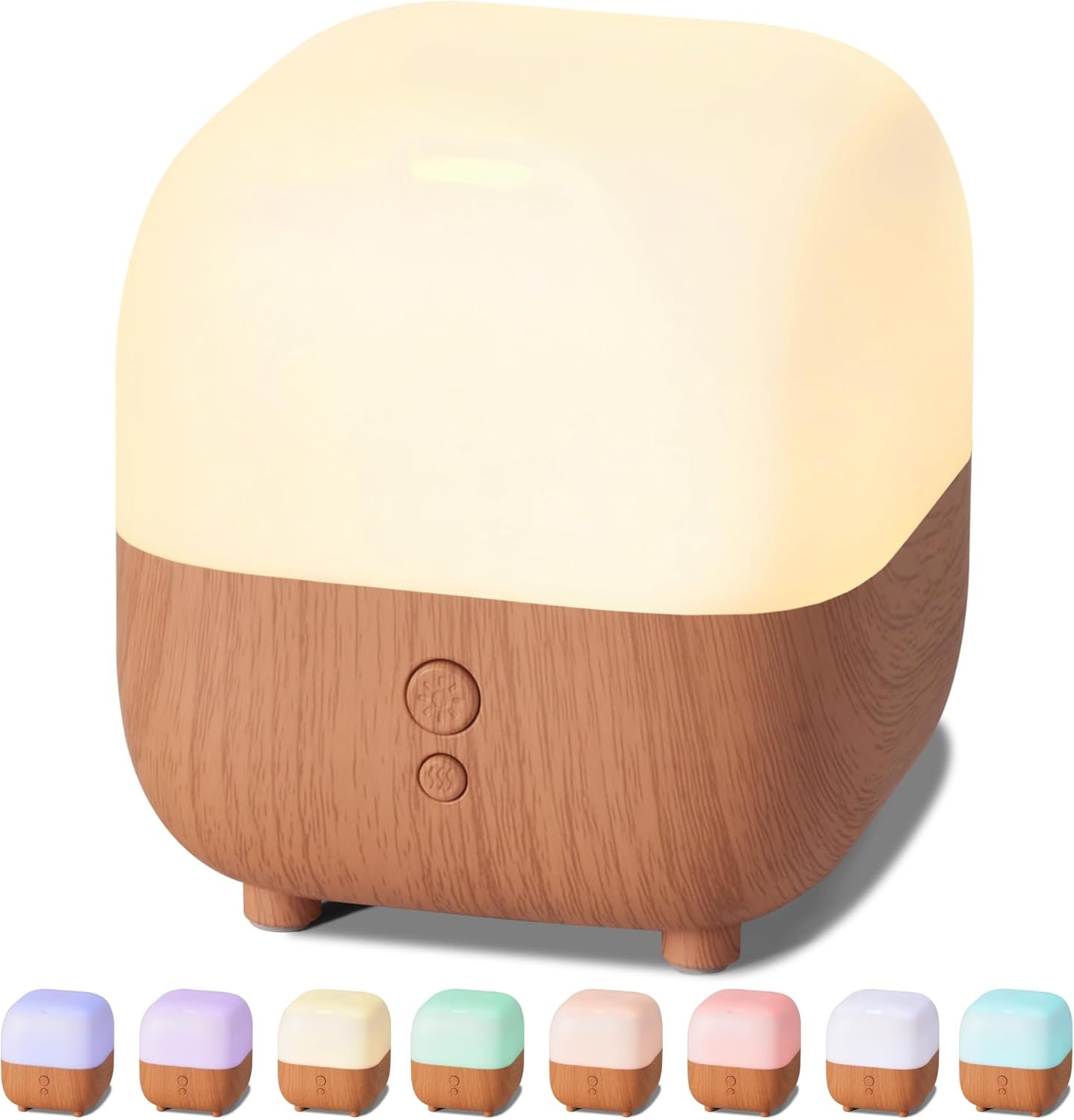 InnoGear 150ml Essential Oil Diffuser, 5-in-1 Diffusers for Home Scent 8 LED Color Aromatherapy Diffuser Air Desk Mini Humidifier Small Vaporizer Aroma Diffuser for Computer Laptop Office, Medium