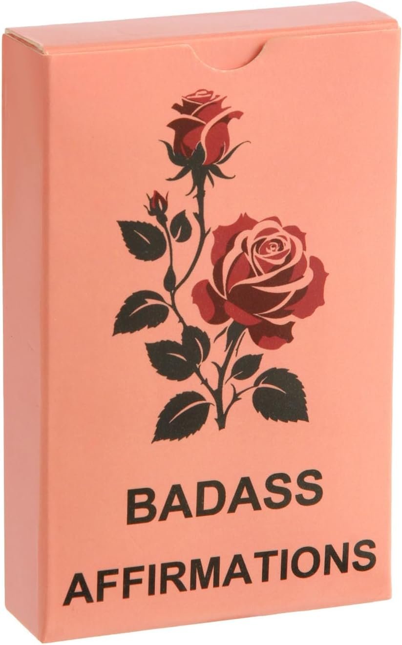 Lapsia Badass Affirmation Cards for Women – Daily Positive Affirmations | Unique Birthday, Christmas Gift for Best Friend, Sister, Daughter, Lady Boss, Coworker