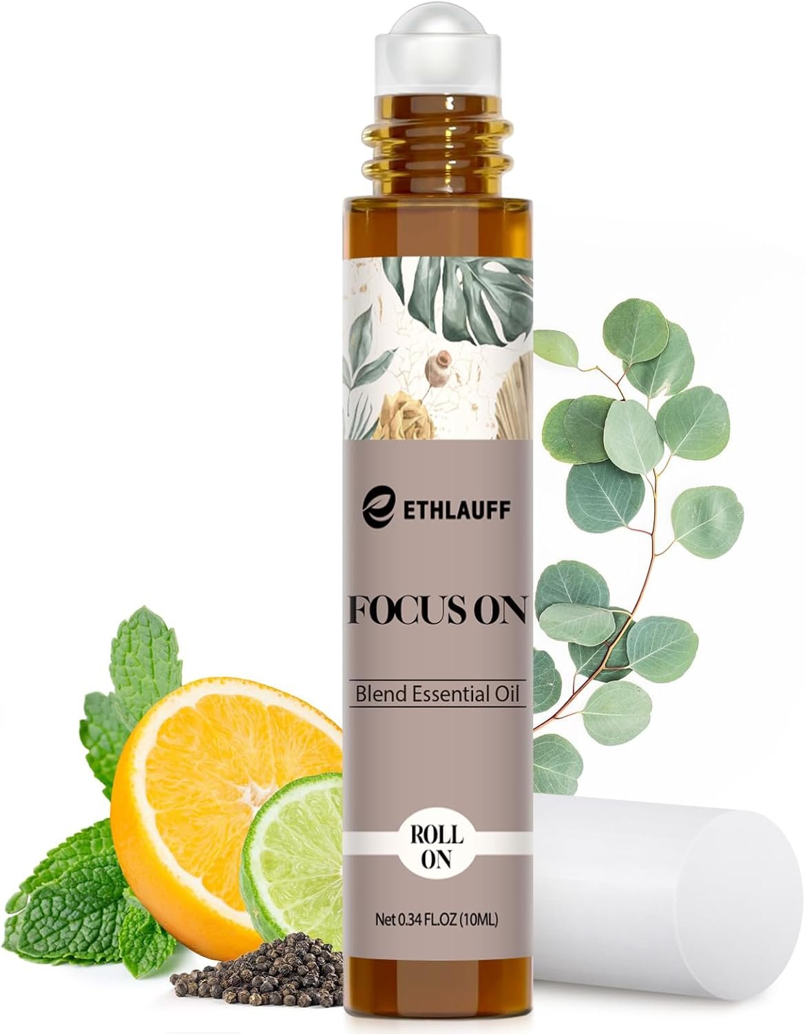 Focus on Essential Oil Roll On Blend, Relaxation Gifts for Women & Men – Head Comfort, Mood Booster, and Restful Sleep – Great Stocking Stuffer