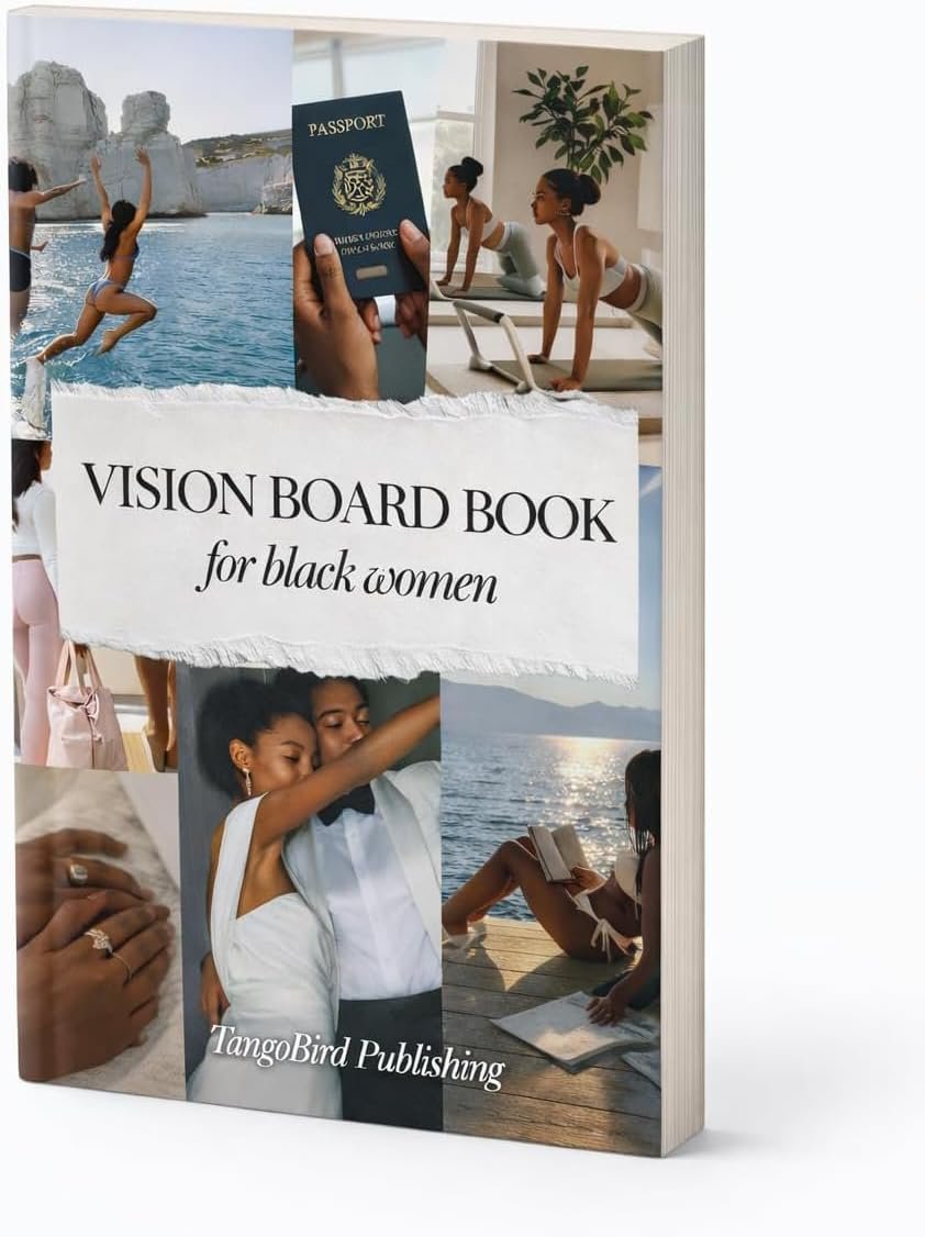 Vision Board Book (Designed for Black Women)