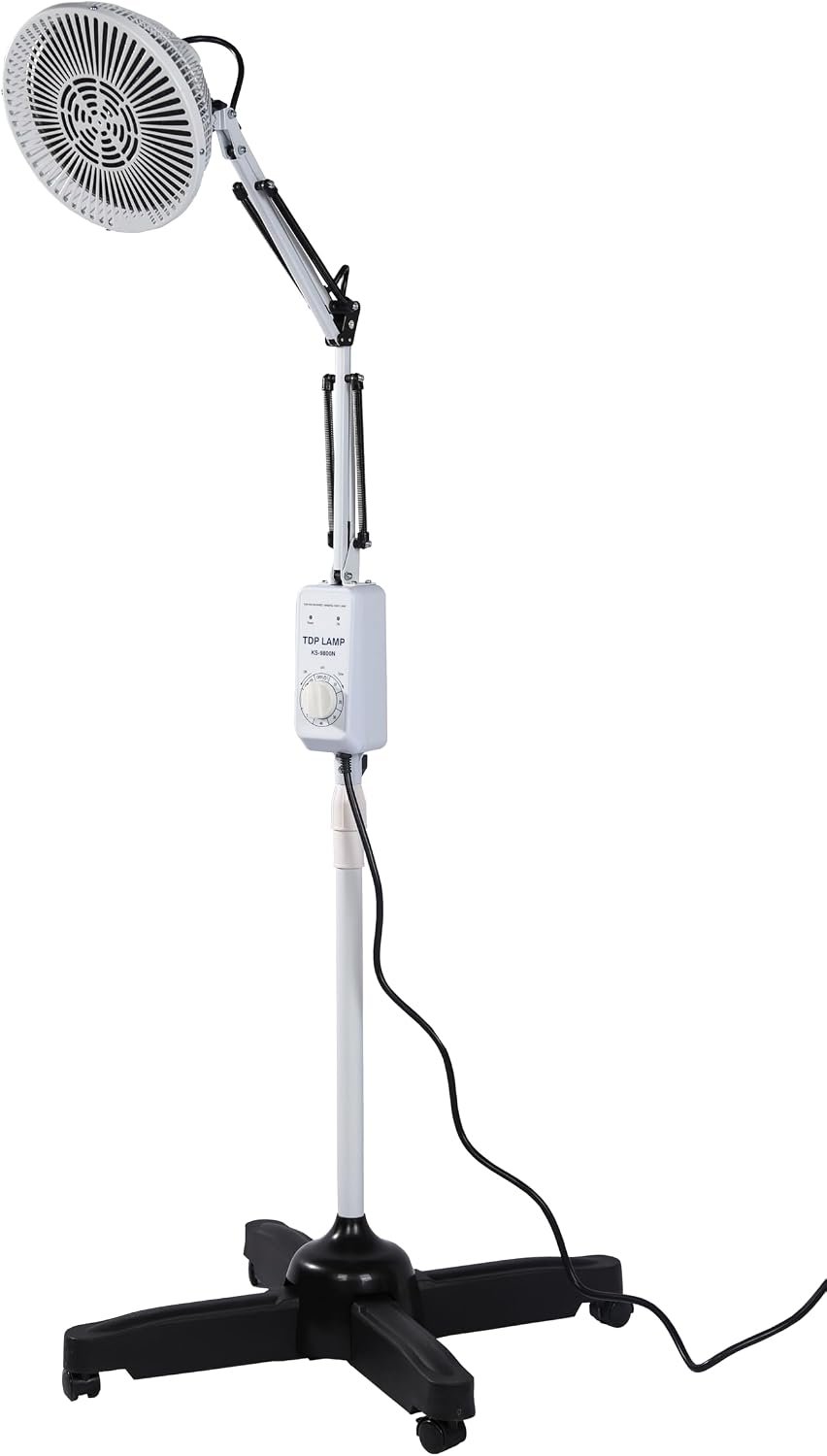KS TDP Far Infrared Mineral Heat Lamp w/Detachable Head Floor Model (KS-9800N)