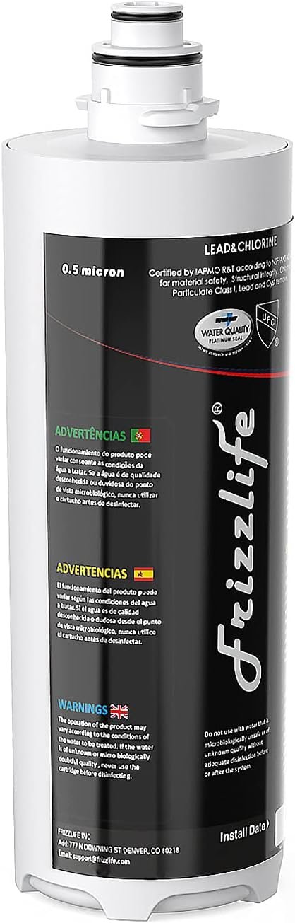 Frizzlife MK99 Replacement Filter Cartridge With FZ-2 Filter Cartridge Inside
