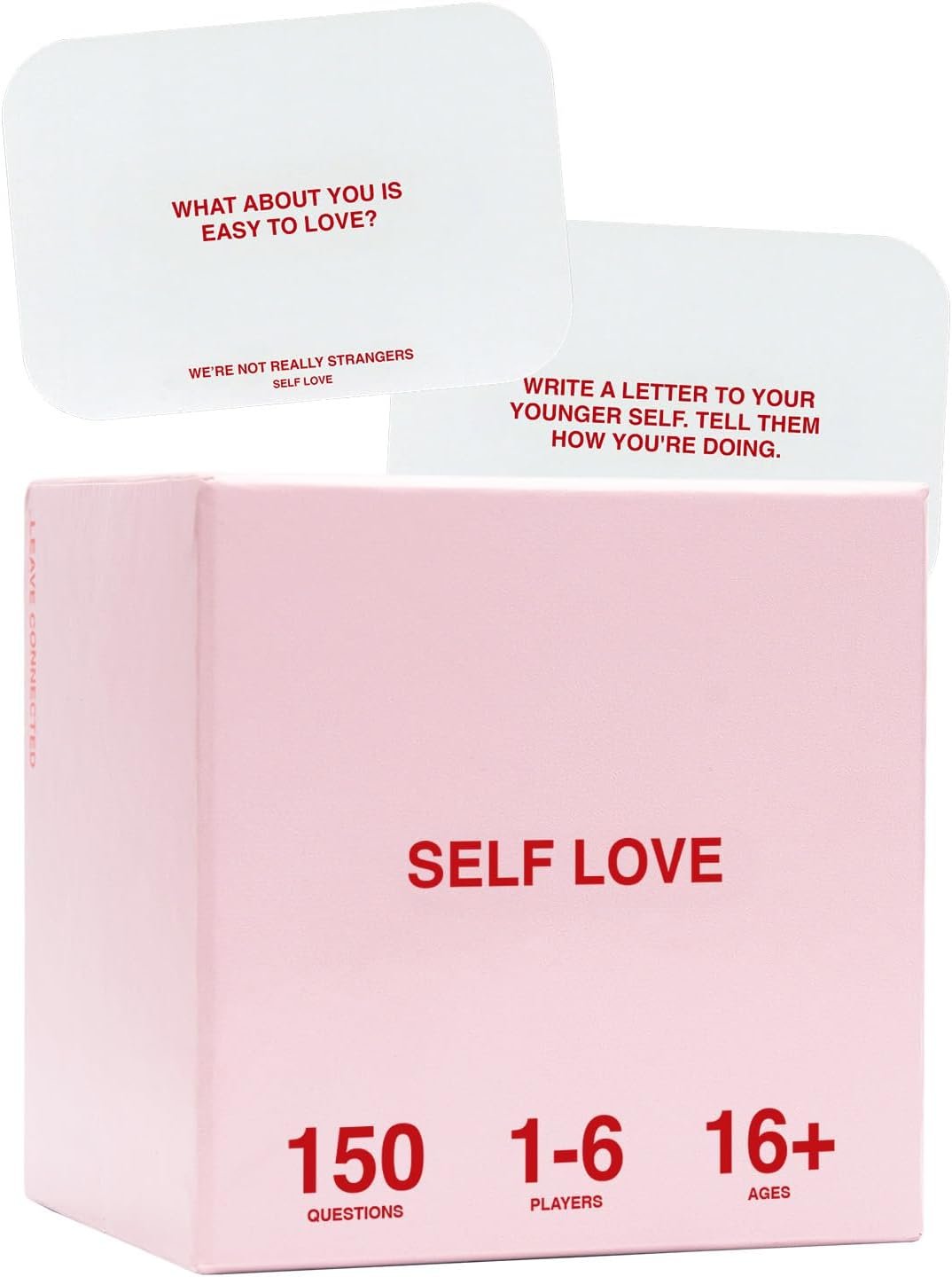 WE’RE NOT REALLY STRANGERS Self-Love Edition Card Game – A Journey to Self-Discovery and Empowerment for Singles, Couples, Adults, & Teens – for Memorable Game Nights, Ages 15+, 1-2 Players