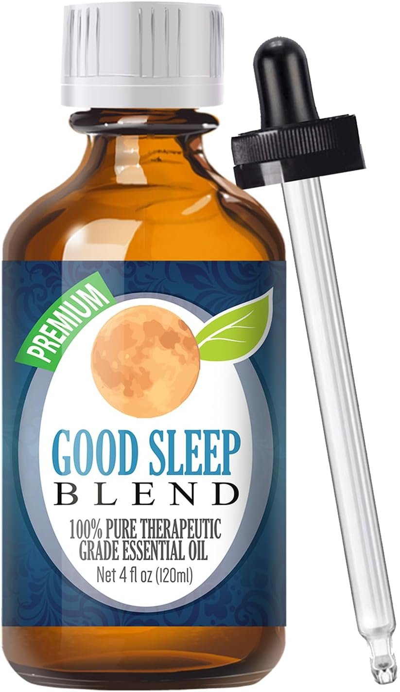 Healing Solutions Good Sleep Blend Essential Oil – 100% Pure Grade – 120ml – Aromatherapy Oil for Relaxation