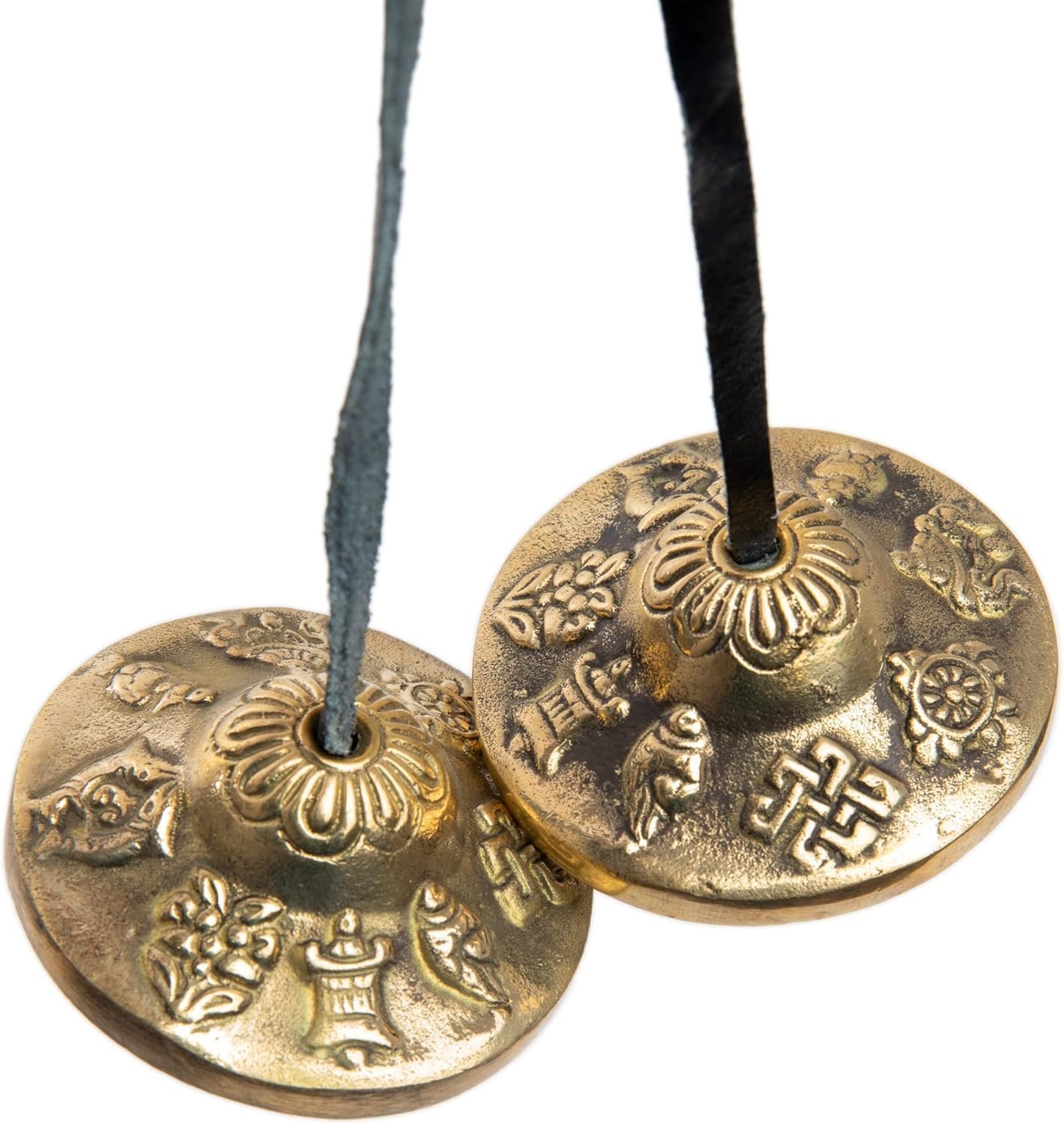 Tingsha Cymbals Bells Meditation Mindfulness Chime for Chakra Healing Spiritual Dharma Gifts Handcrafted