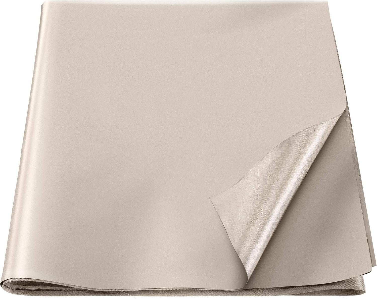 Tatuo 1 Roll 1 Roll Faraday Fabric 79″ x 42.5″ Emf Shield Protection Emf Blocker Faraday Tape for Anti Radiation, EMI Isolation, Signal Blocking, Wi-Fi Jammer