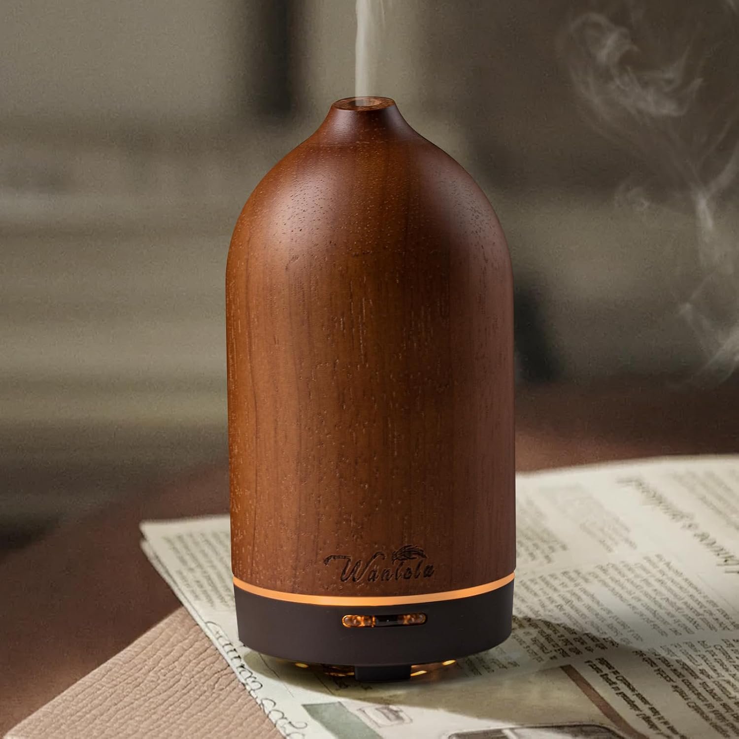 120ml Wood Essential Oil Diffuse – Oil Diffuser for a Pleasant Indoor Atmosphere -Aromatherapy Diffusers for Home or Office