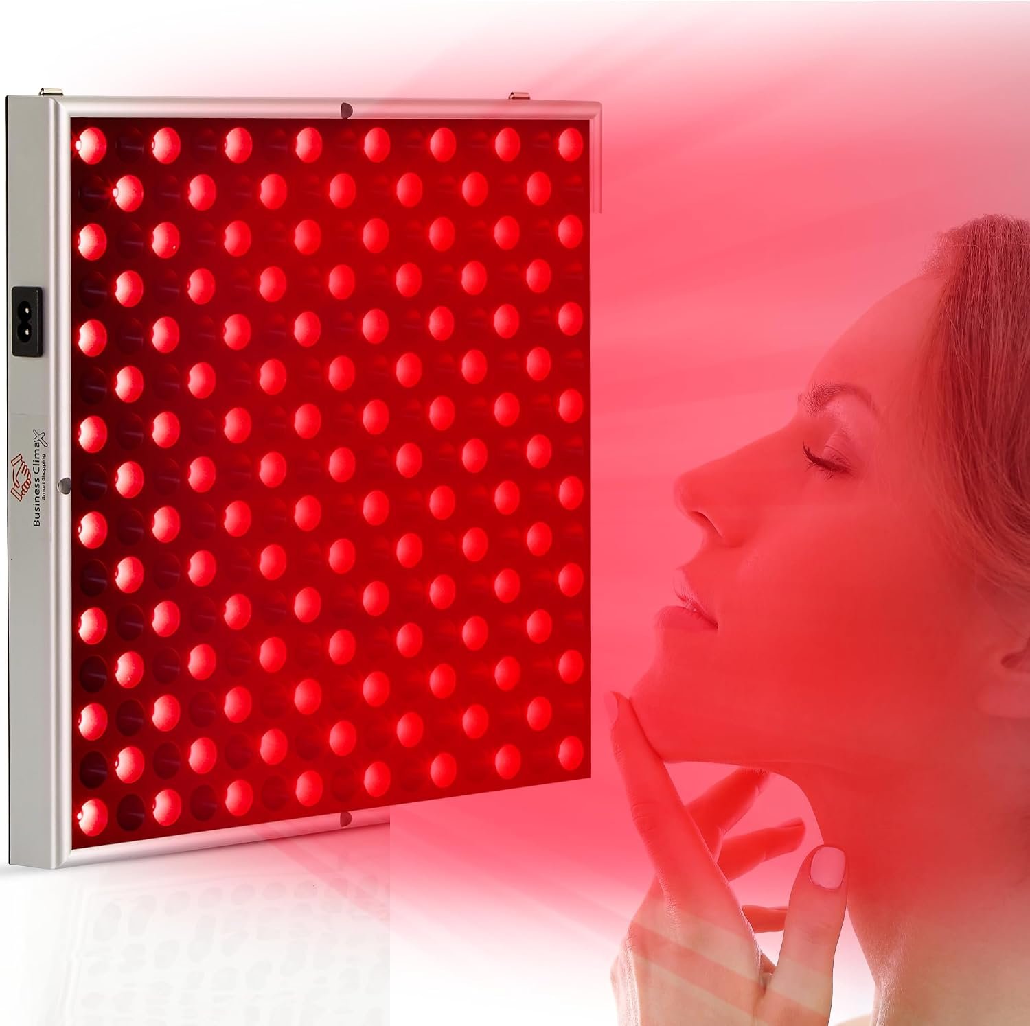 Red Light Therapy Panel 45W, 660nm 850nm Infrared Light Therapy Device, Full Body Red Light Therapy at Home, LED Red Light Lamp for Skin Care, Muscle Recovery, Pain Relief & Wellness