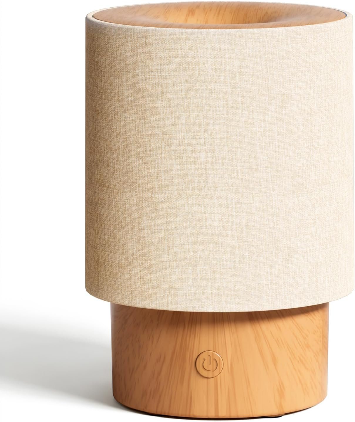 ARVIDSSON Essential Oil Diffuser with Fabric Cover, 100ml Aromatherapy Diffuser for Home, Ultrasonic Diffuser with Night Lamp and Auto Shut-Off, Scent Oil Diffusers for Bedroom