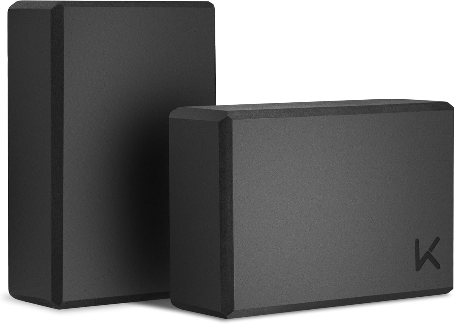 KEEP Yoga Block, High-Density EVA Foam 2 Pack Yoga Block with Non-Slip Textured Surface, Supportive, Lightweight – Ideal for Yoga