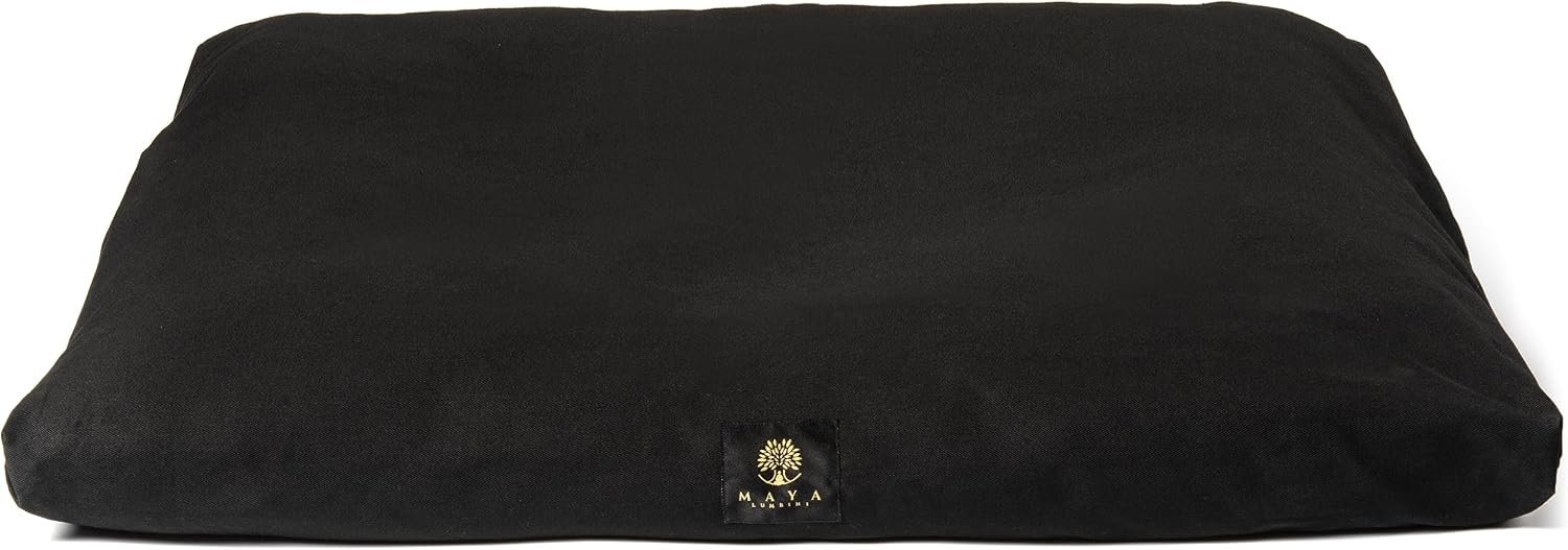 Organic Meditation Mat Zabuton/Floor Pillow – 3 & 4 Inch Thickness Options – Prevents Knees & Legs Pain