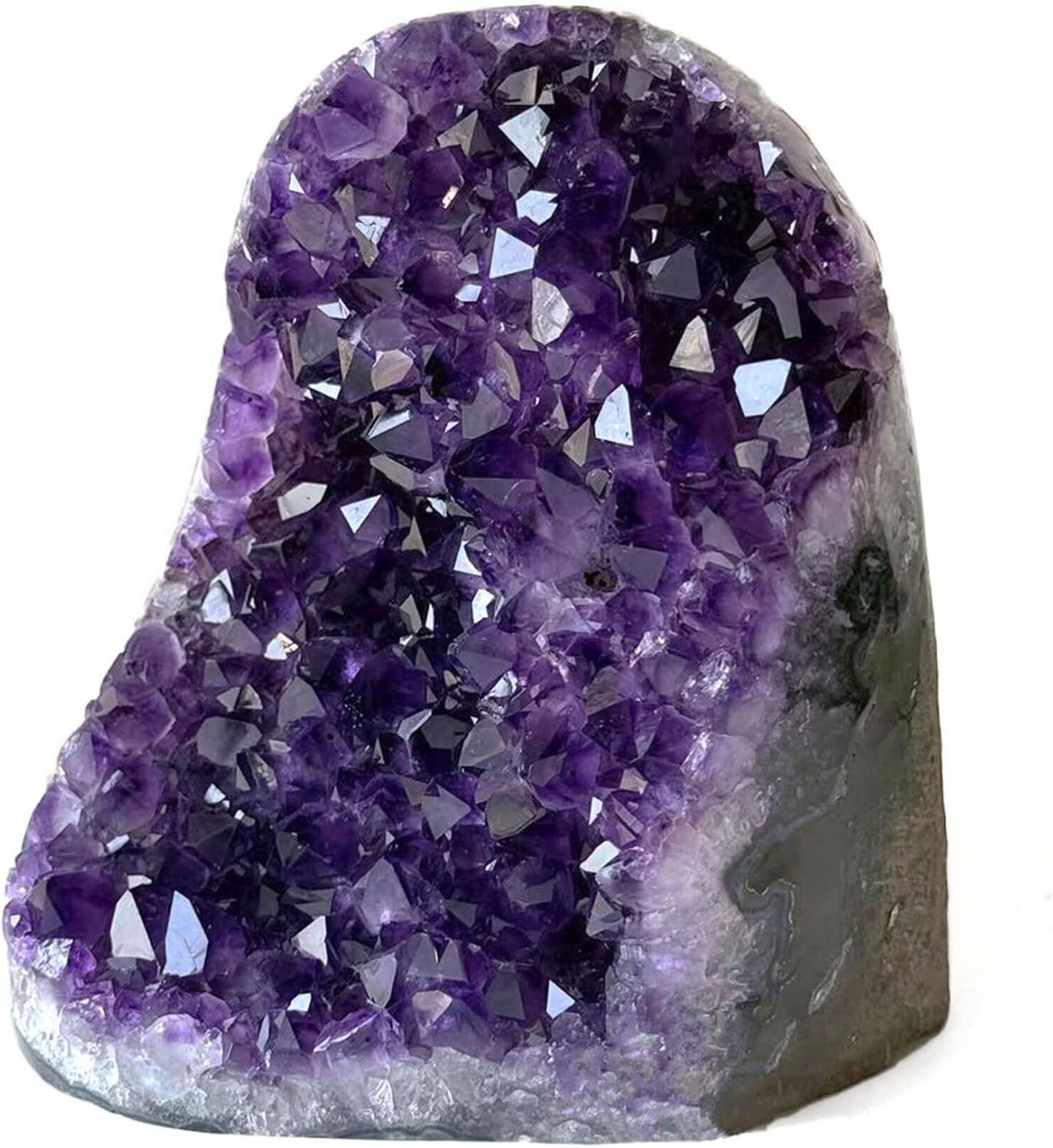 Amethyst Crystal Geodes Purple Crystals Rock Cluster Quartz Raw Healing Crystals 0.5-1LB