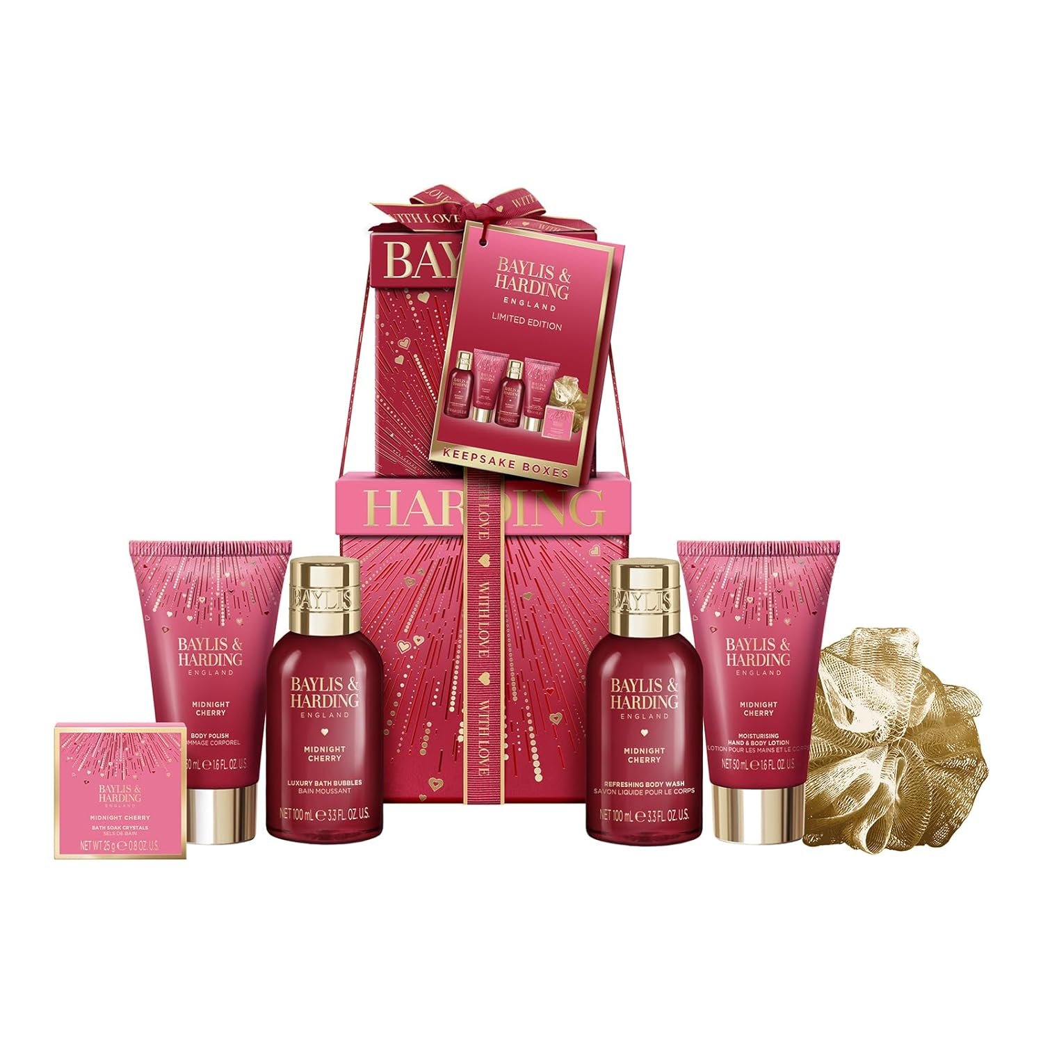 Baylis & Harding Limited Edition Pamper Present Set, Gift Set for Women
