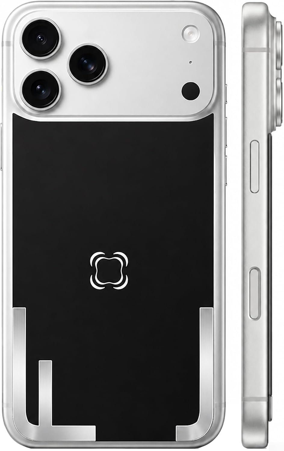 EMF Cell Phone Insert for iPhone 17 Pro Max Case & Everyday Protection, MagSafe Compatible Alara 5G Mobile Technology – USA Developed Case Sticker with 20 Patents – Black