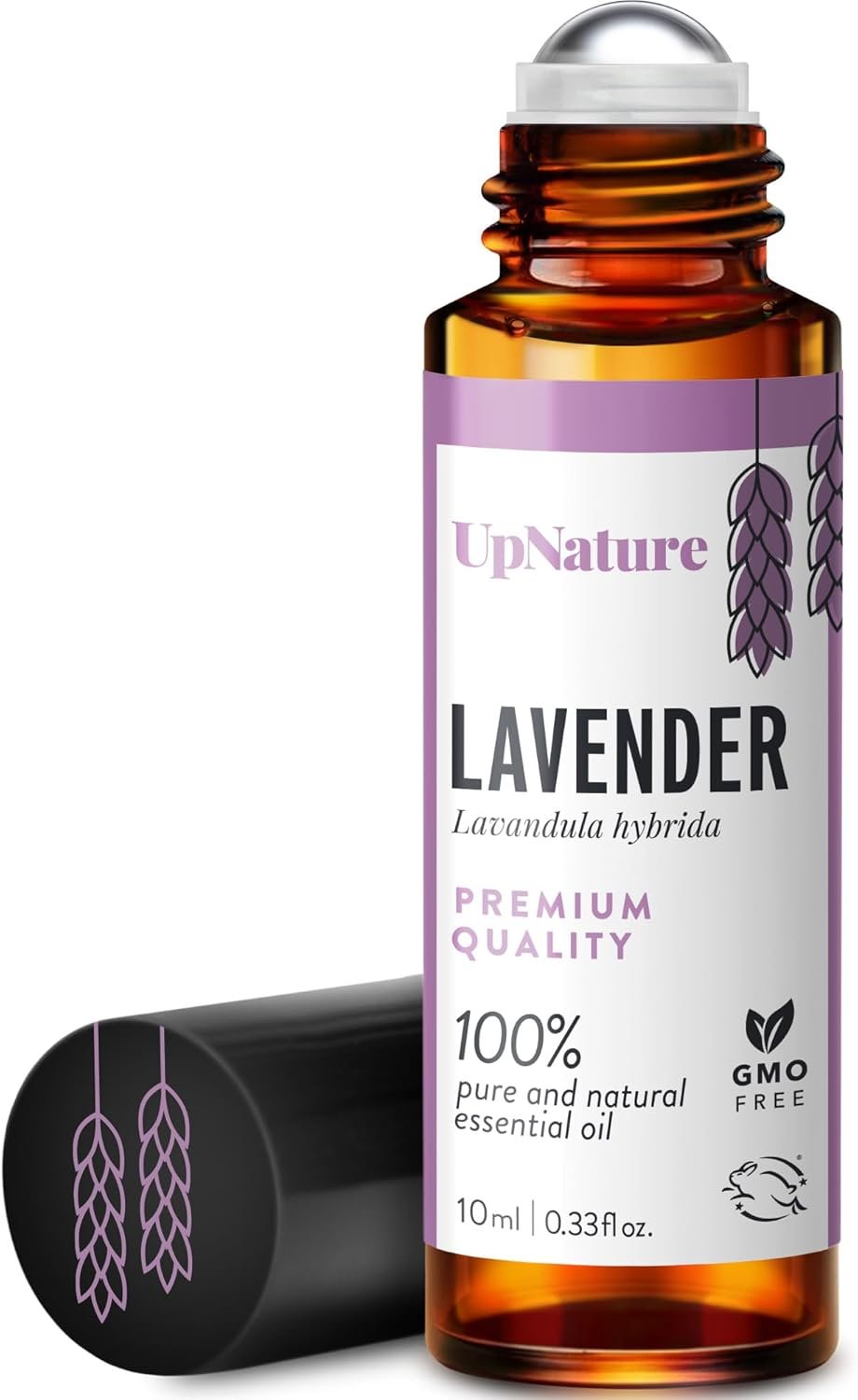 UpNature Lavender Essential Oil Pure Roll On – 100% Natural Lavender Oil for Skin