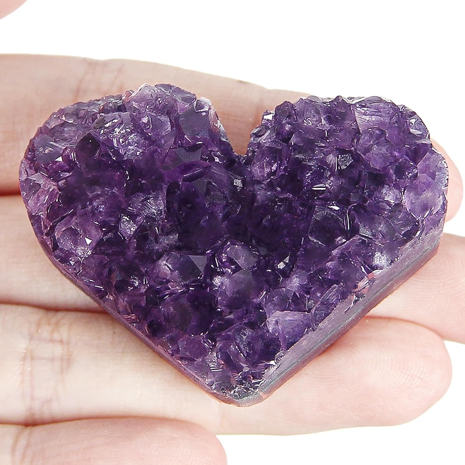 30-50g 1PC Amethyst Crystal Cluster, Natural Amethyst Stone | Amethyst Healing Crystals, Rock Collection, Witchcraft, Home Decor, Reiki & Meditation