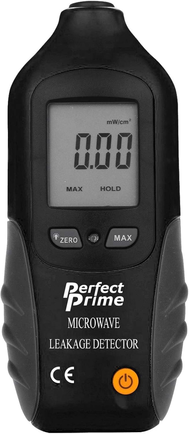 PerfectPrime MW0002, Digital LCD Microwave Oven Leakage Detector 2450MHz with Backlight No Need Recalibration