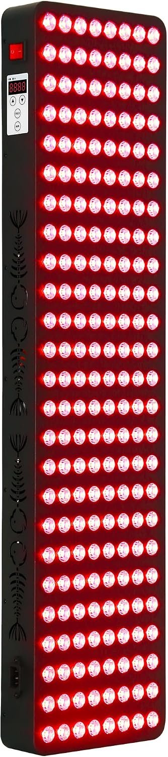 Red Light Therapy for Body Face,Extra Large Infrared Red Light Therapy Panel Full Body for Pain Relief,LED 660nm Red Light Panel & 850nm Near-Infrared Therapy Device (200 LEDs – 1000W)