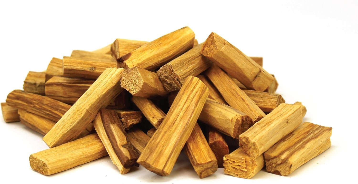 Palo Santo Pequeno Wood Sticks – Natural Thin Holy Wood Incense for Quick Lighting, Meditation, Yoga, and Home Energy Cleansing – Ethically Sourced – Choose Your Pack (50 Sticks)
