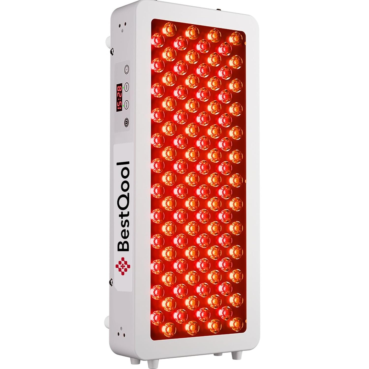 BestQool Red Light Therapy for face Body, 4 Wavelengths Infrared Red Light Therapy Panel, 100 Elite Grade Dual Chip LEDs, High Power Infrared Light Therapy Lamp, Modular Design. 160W