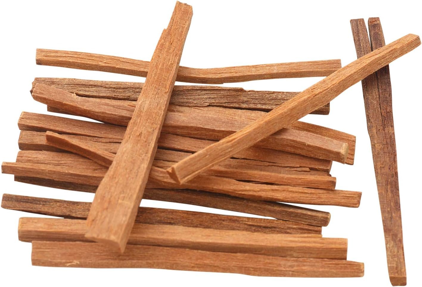 Sandalwood Stick Palo Santo 20 Holy Sticks,Wild Harvested High Resin Smudging Sticks,Perfect Smudge Stick for Mediation Yoga or Prayer (4 Inches).