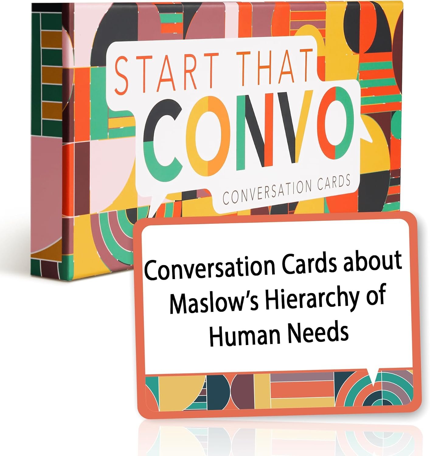 Start that Convo – Conversation Cards for Families, Friends, and Couples. Tonight’s Conversation Games to Help Get to Know Each Other and Get to Know Me- Break the Ice with 120 Deep Questions