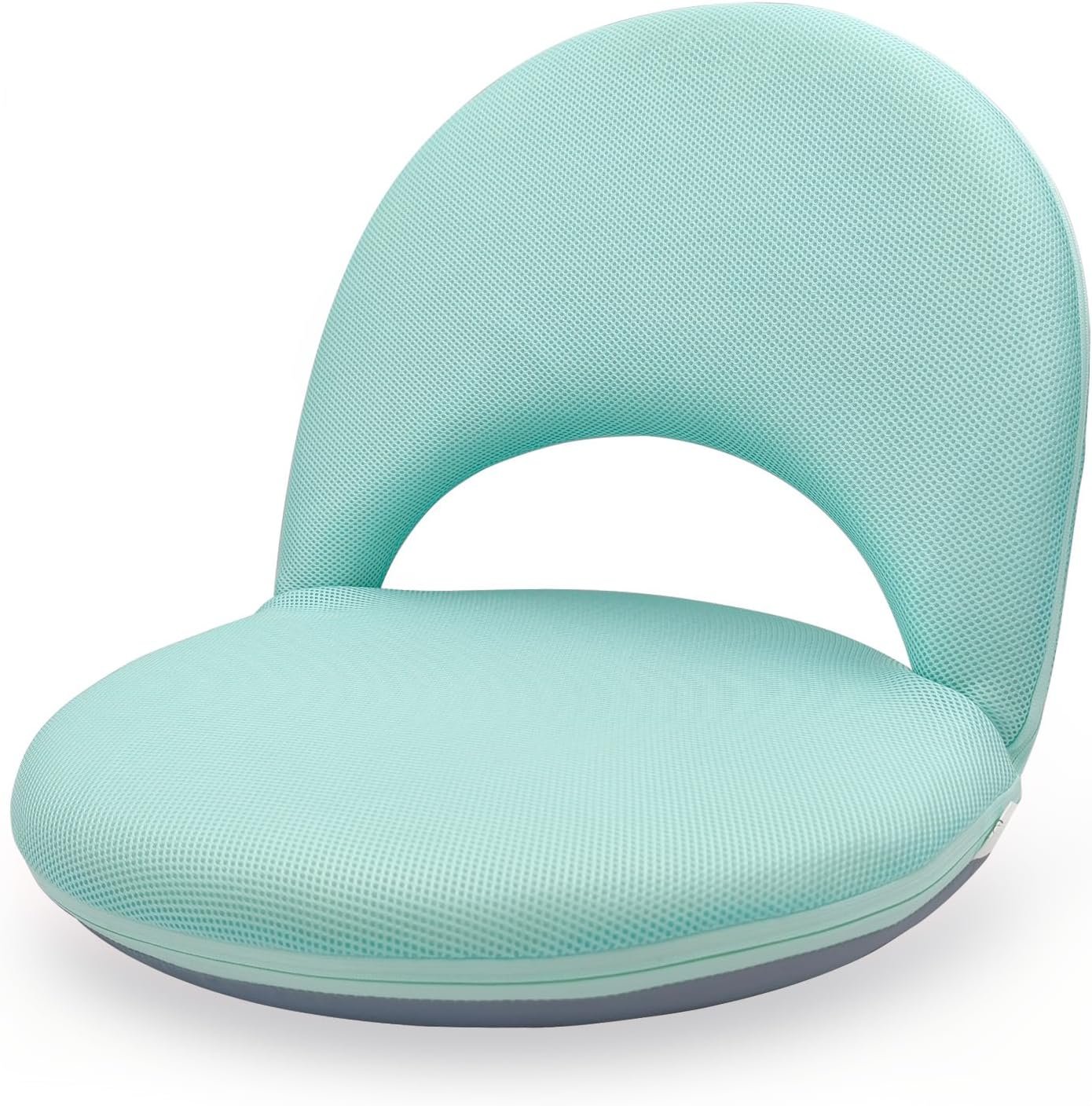 Floor Chair Floor Cushion Folding Padded Gaming Chair Adjustable 5-Position Floor Seat with Back Support for Kids Adult Great for Gaming Reading Meditating