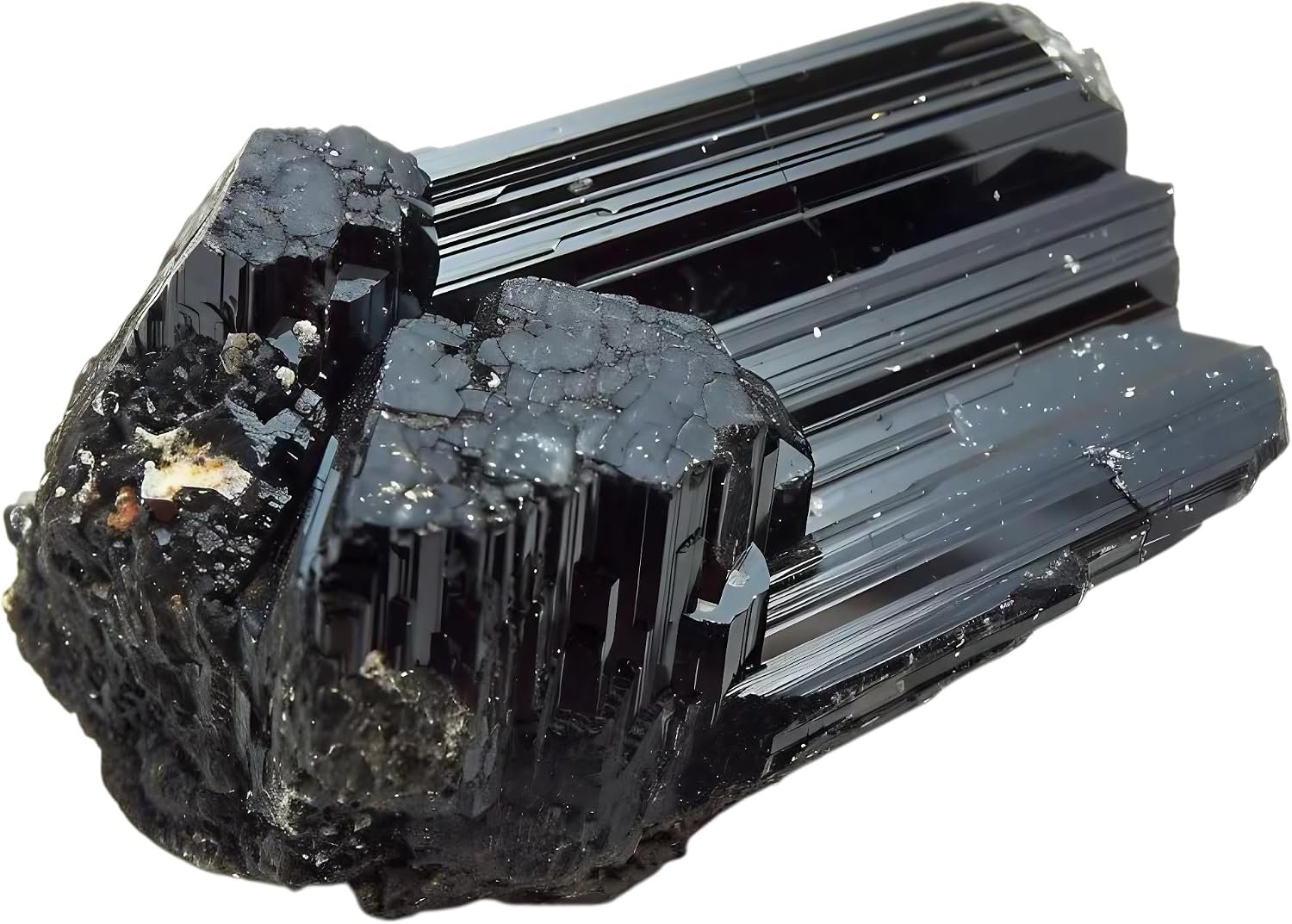 Large 1.25-2.0” Natural Black Tourmaline Raw Crystals Stones for Meditation, Chakra, Reiki, Crystal Grid, Energy Work, Wire Wrapping, Tumbling & Spiritual Home Decor