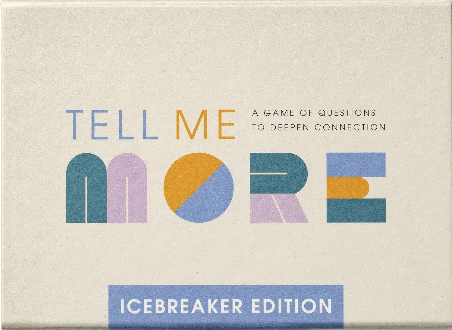 Compendium Tell Me More: Icebreaker Edition – A Conversation-Starter Game of 52 Questions to Deepen Connections