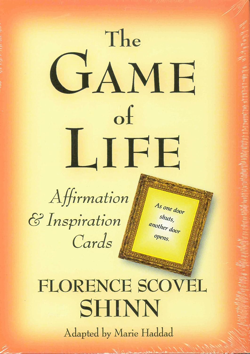 THE GAME OF LIFE AFFIRMATION & INSPIRATION CARDS: Boxed set of 52 durable cards