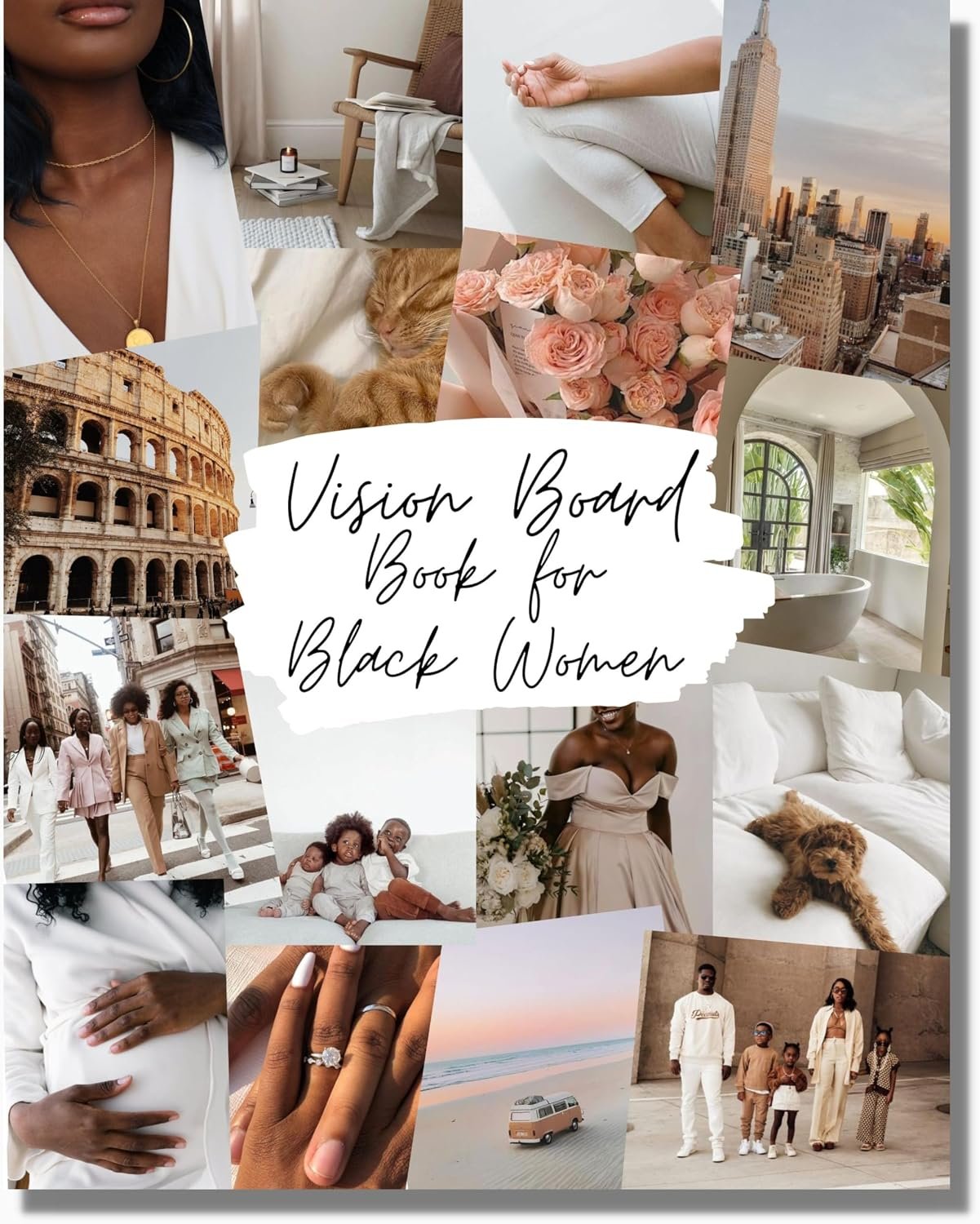 Lamare Vision Board Book for Black Women – 1000+ Vision Board Supplies