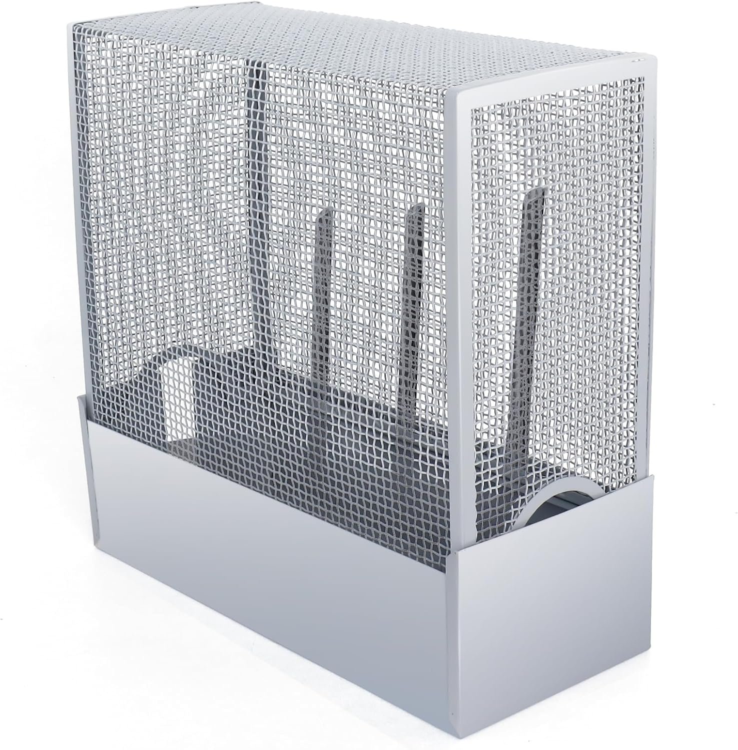 Large WiFi Router Cover, Protective Metal Mesh Organizer & Dust Guard for Home Routers